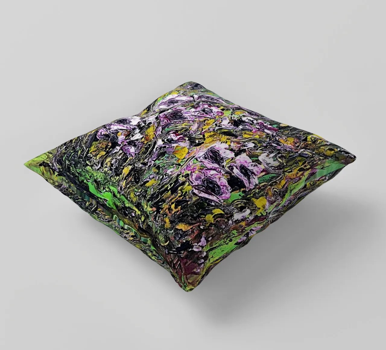 FIORI IN RIVA AL FIUME. cuscino da Little treasures for your home