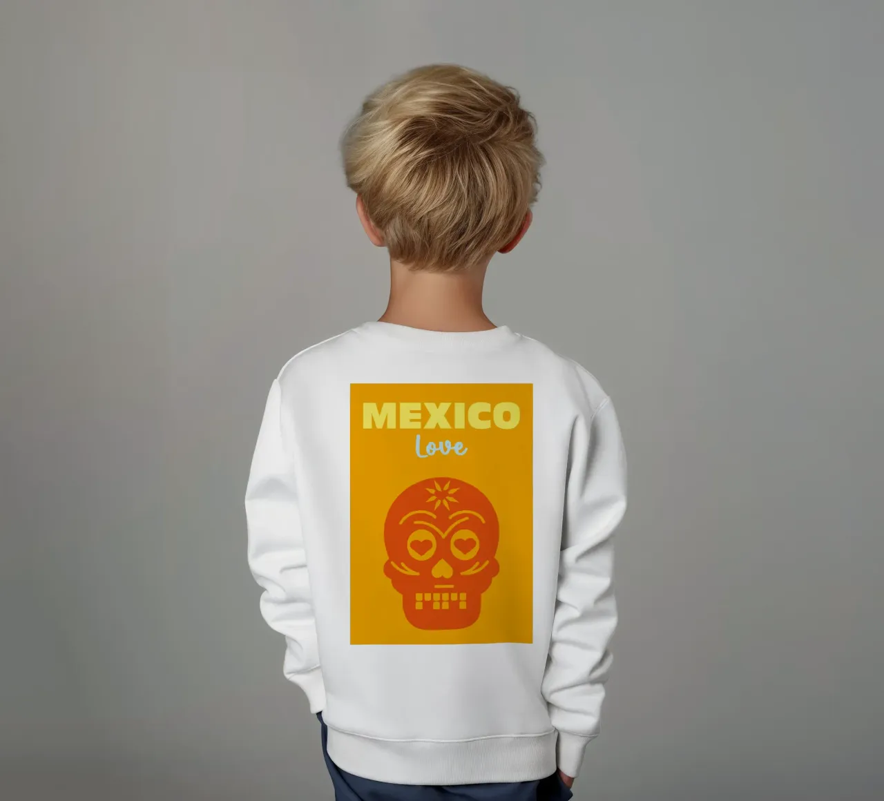 Amore in Messico felpa bambino da Colorful Homes