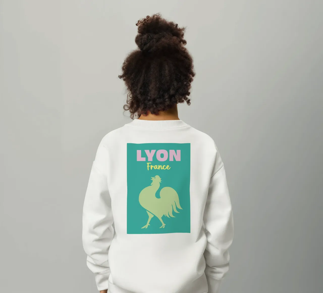Lione, Francia felpa bambino da Colorful Homes