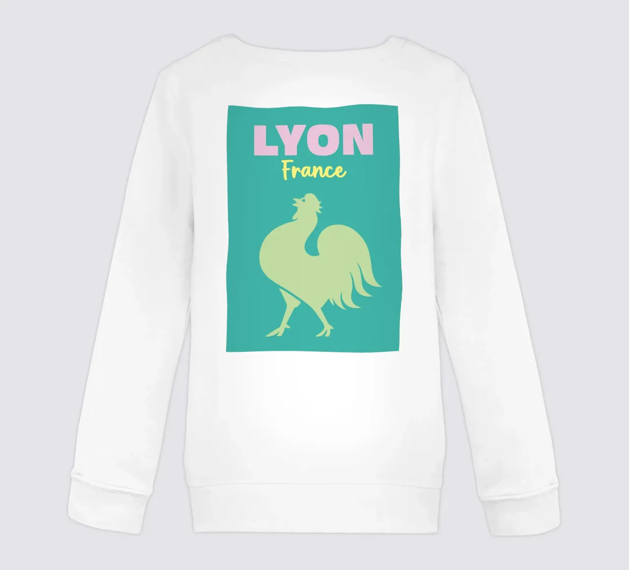 Lione, Francia felpa bambino da Colorful Homes