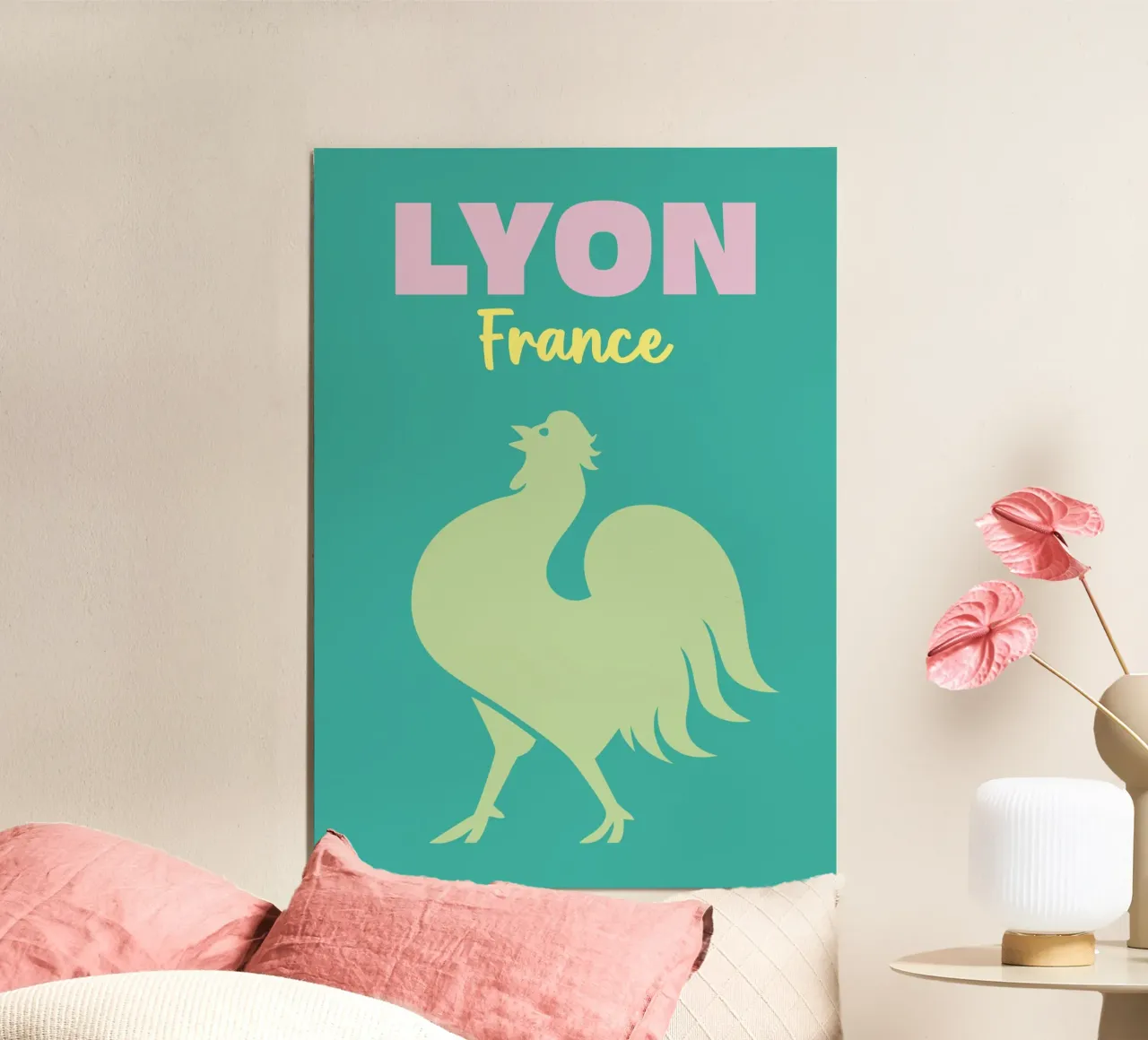 Lione, Francia carta hahnemühle da Colorful Homes