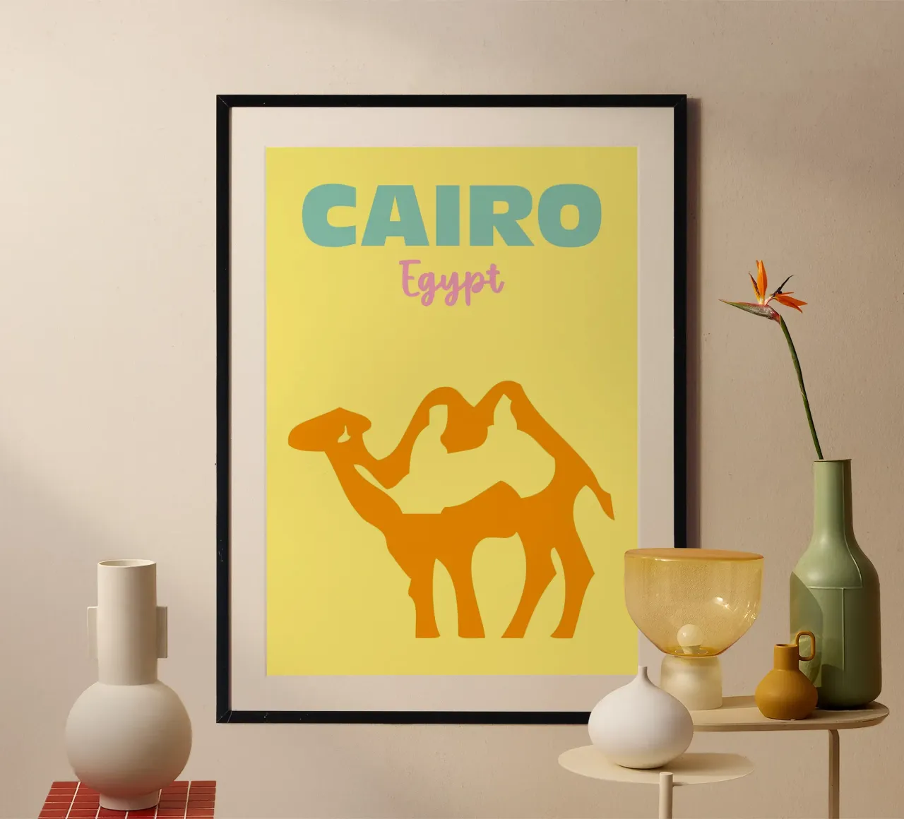 Il Cairo, Egitto carta hahnemühle da Colorful Homes