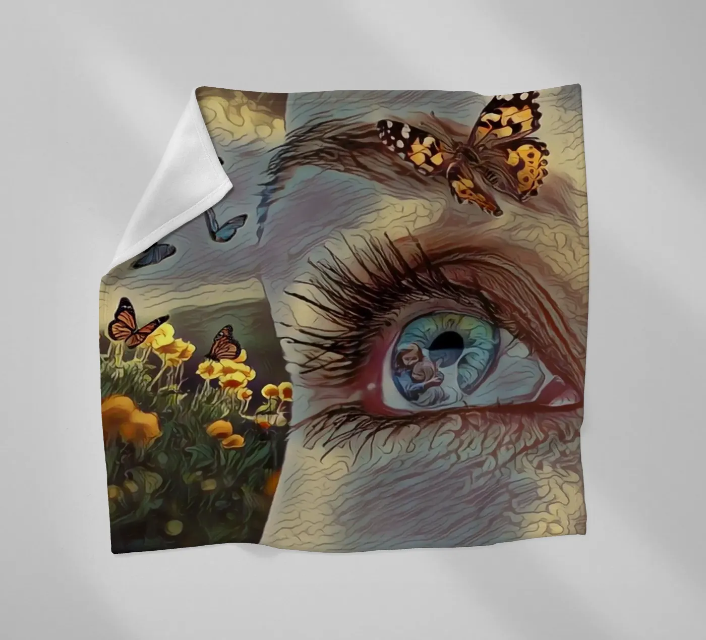 Nostalgie Fleecedecke von The Crows Perspective