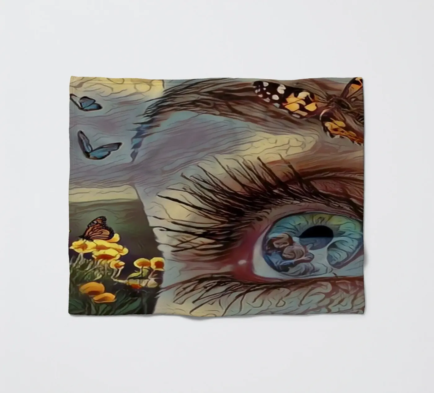 Nostalgie Fleecedecke von The Crows Perspective