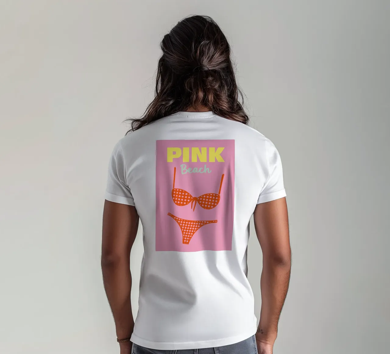 Spiaggia Rosa t-shirt da Colorful Homes