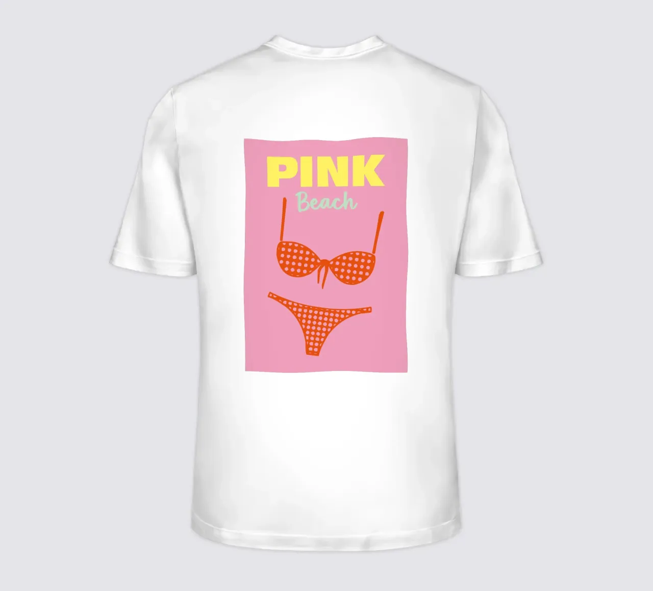 Spiaggia Rosa t-shirt da Colorful Homes