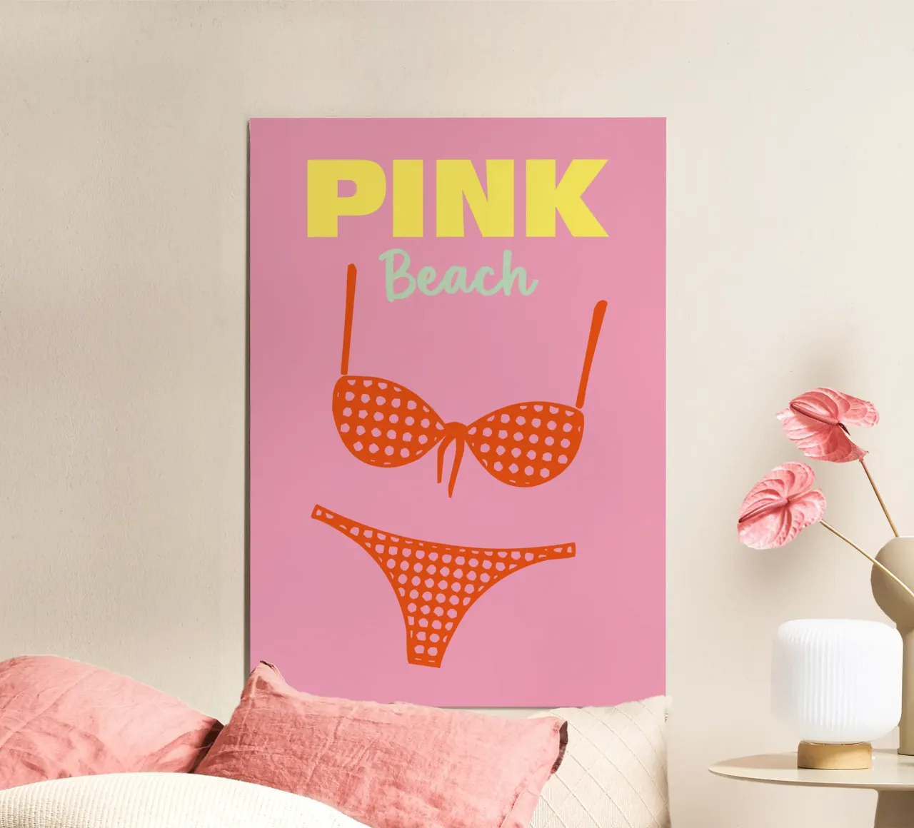 Spiaggia Rosa alluminio dibond da Colorful Homes