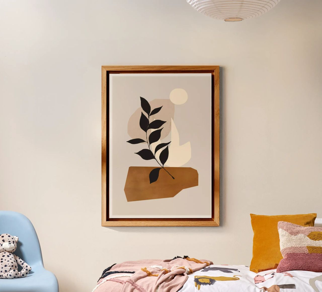 Arte abstracto /Planta mínima 114 placa de forex de ThingDesign