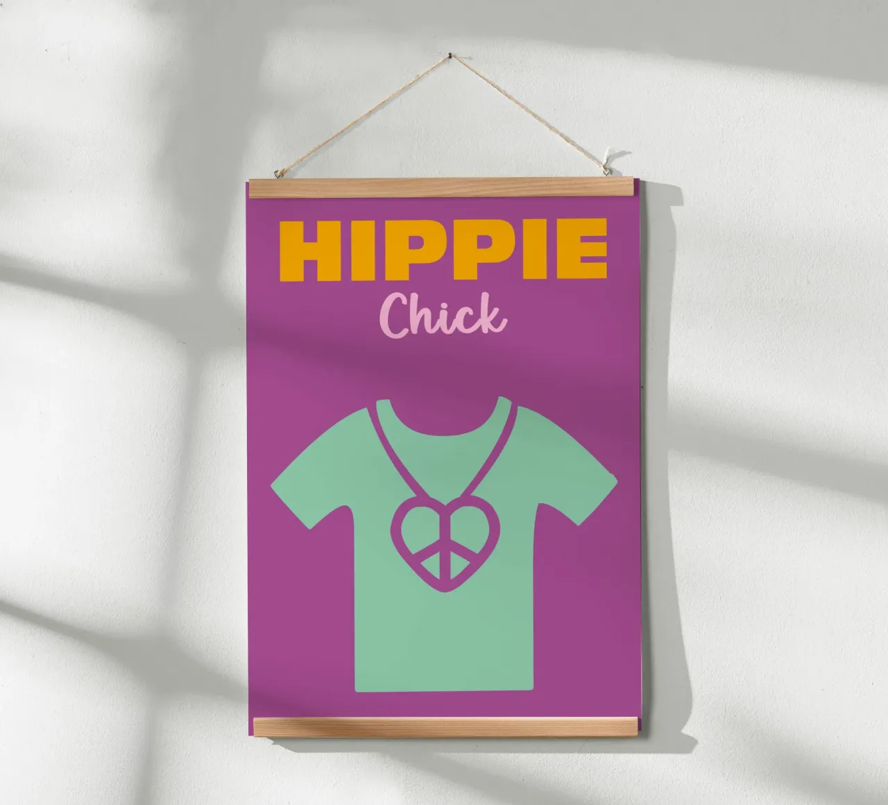 Pulcino Hippie carta hahnemühle da Colorful Homes
