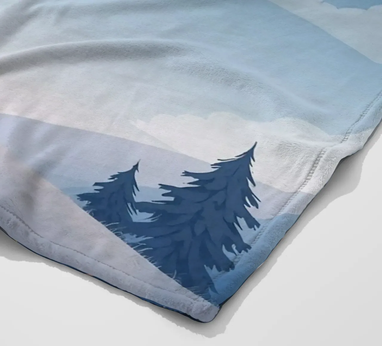 Un simpatico dinosauro blu osserva la pioggia di meteoriti coperta in pile da DesignDoodle