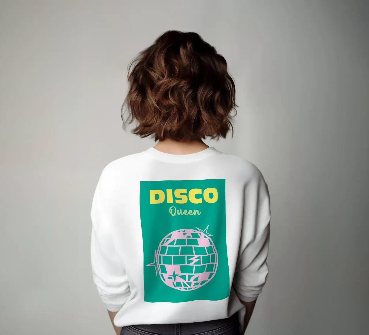 Disco Queen felpa da Colorful Homes