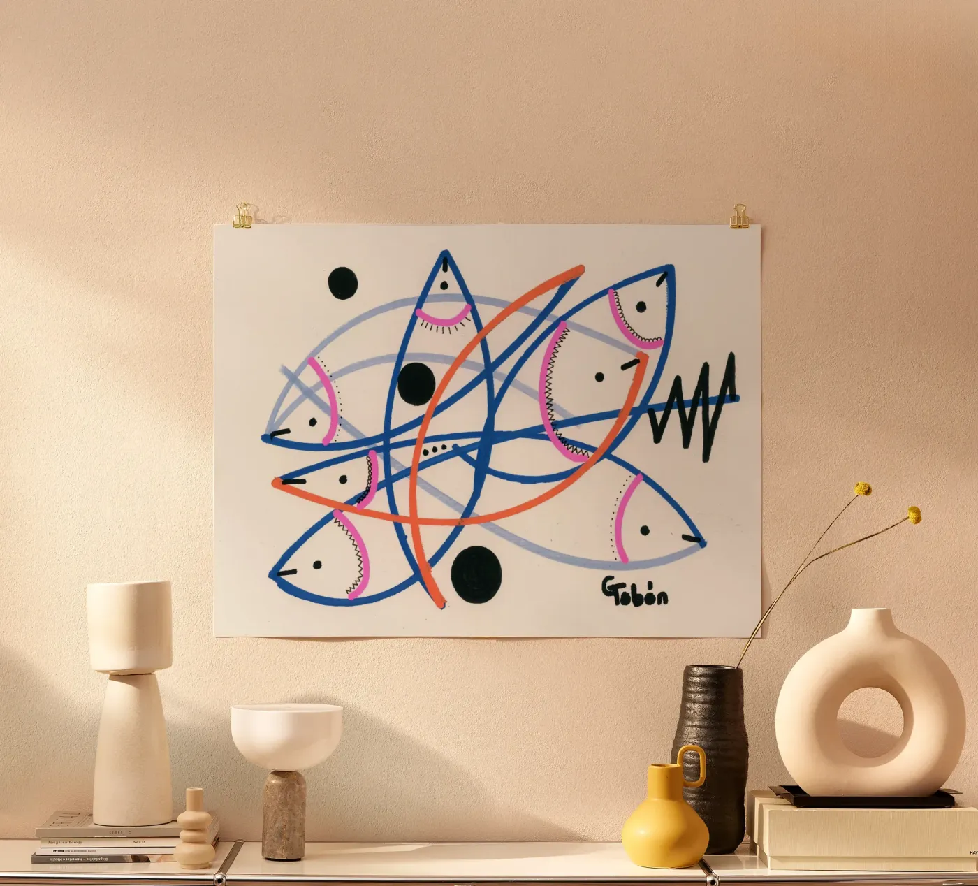 Fish poster by gtobonart
