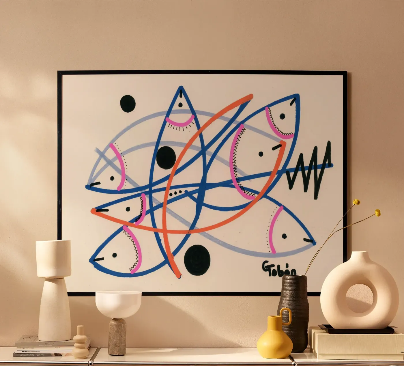 Fish poster by gtobonart