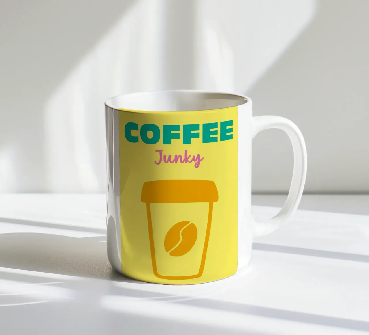 Caffè Junky tazza in ceramica da Colorful Homes
