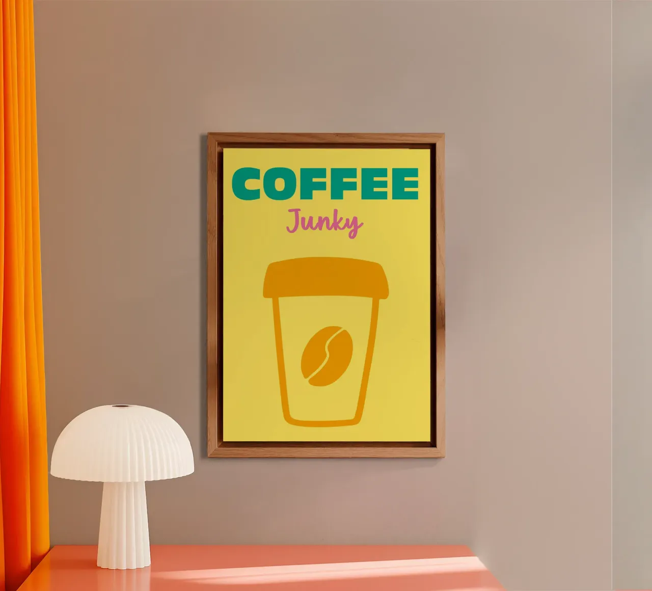 Caffè Junky alluminio dibond da Colorful Homes