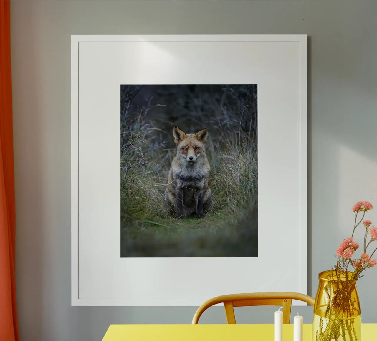 Red Fox poster by Tom's Wildlife