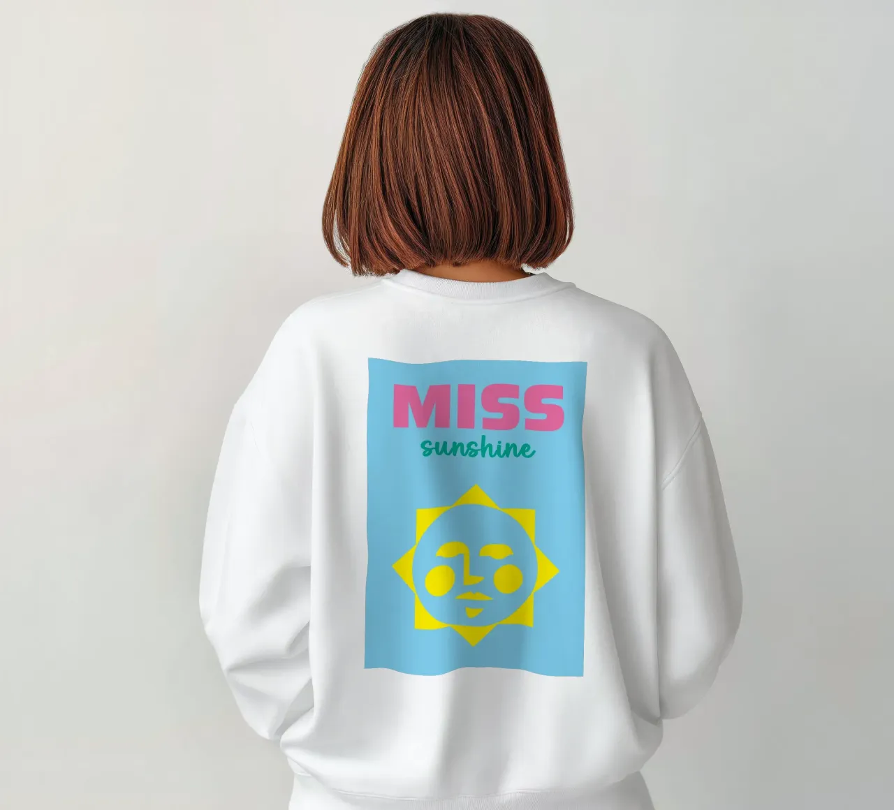 Miss Sunshine felpa da Colorful Homes