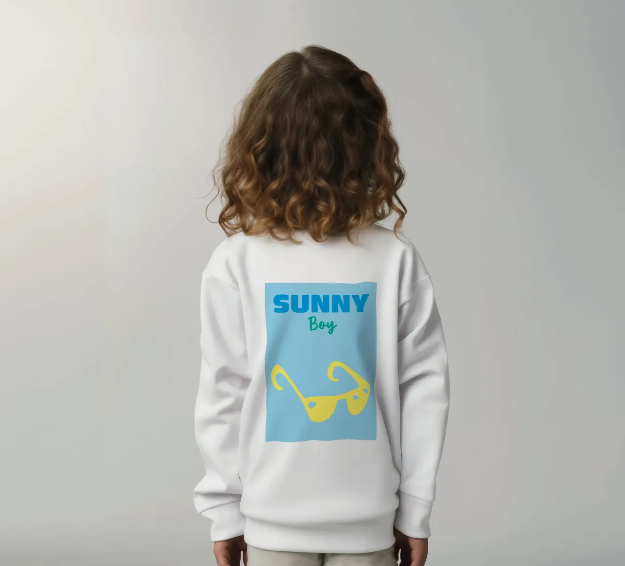 Ragazzo solare felpa bambino da Colorful Homes