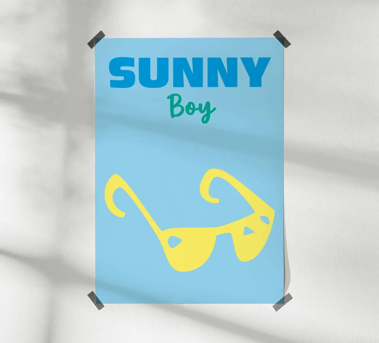 Ragazzo solare poster da Colorful Homes