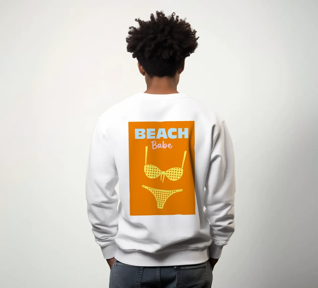 Beach Babe felpa da Colorful Homes