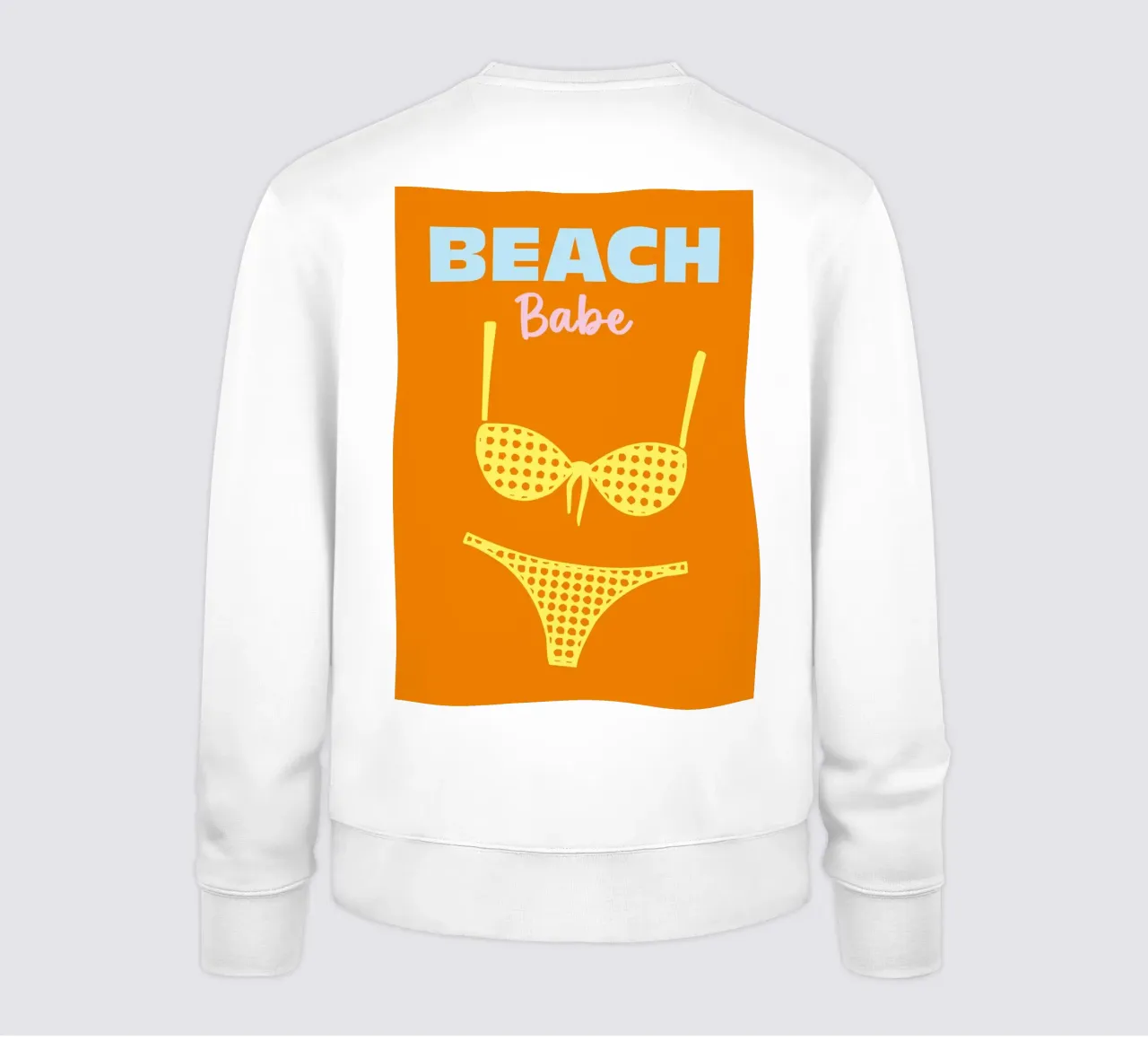 Beach Babe felpa da Colorful Homes