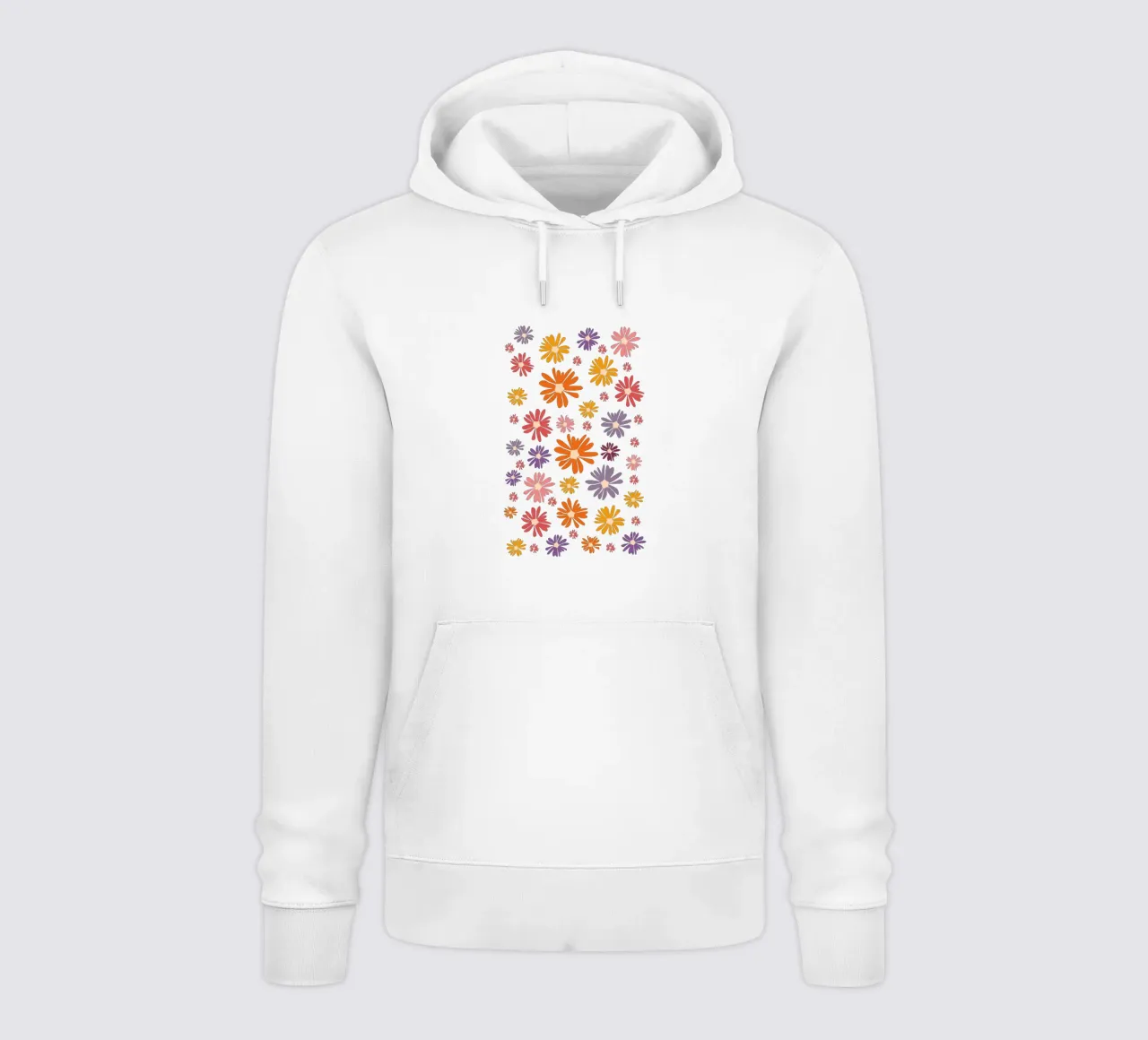 Blumenmeer Gänseblümchen Margeriten Daisy Hoodie von pierosvisuals