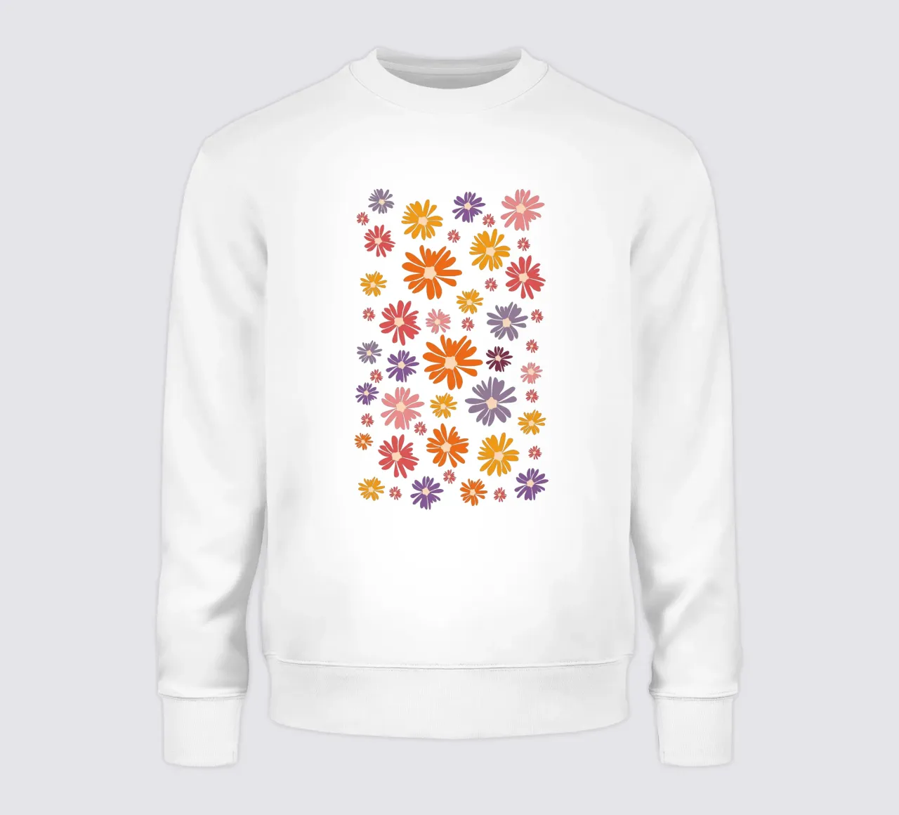 Blumenmeer Gänseblümchen Margeriten Daisy sudadera de pierosvisuals