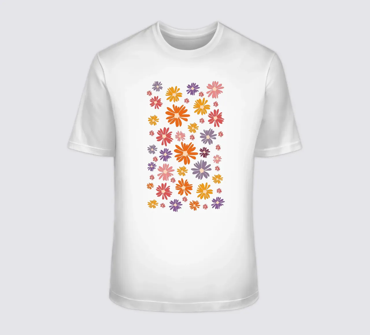 Blumenmeer Gänseblümchen Margeriten Daisy t-shirt de pierosvisuals