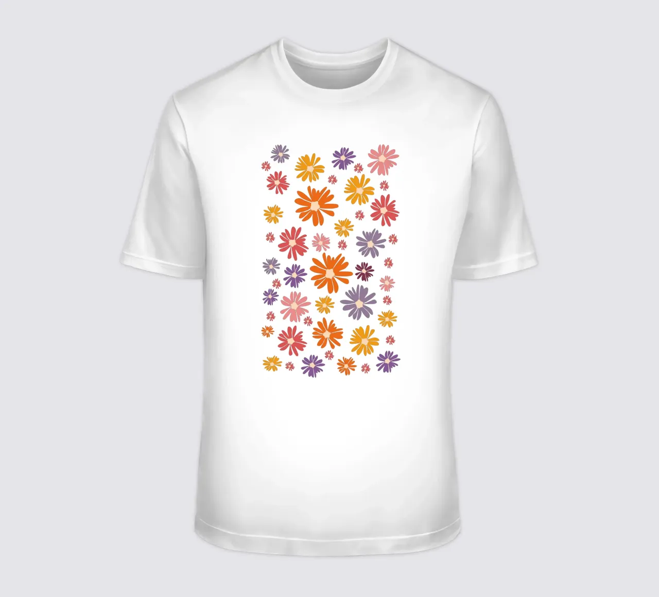 Blumenmeer Gänseblümchen Margeriten Daisy t-shirt da pierosvisuals