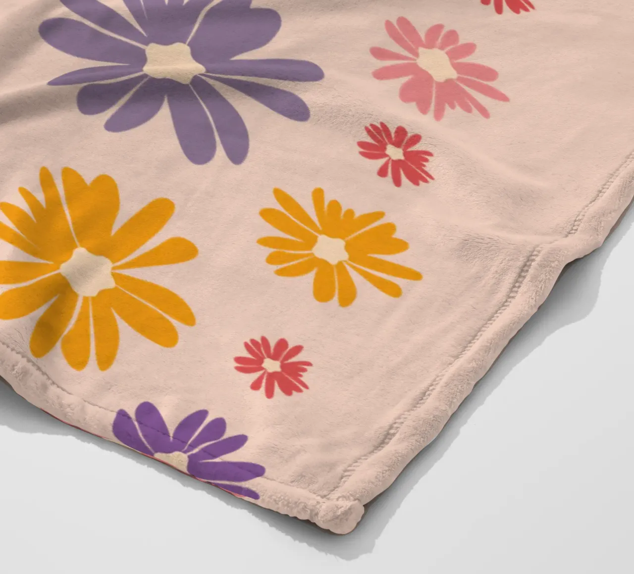 Blumenmeer Gänseblümchen Margeriten Daisy coperta in pile da pierosvisuals