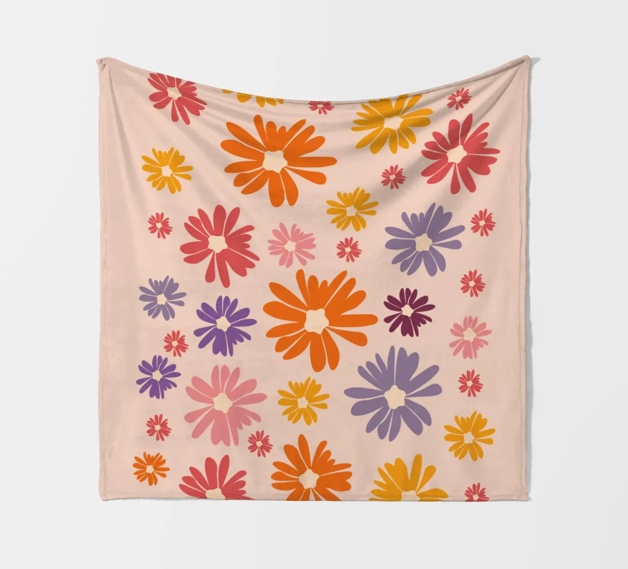 Blumenmeer Gänseblümchen Margeriten Daisy coperta in pile da pierosvisuals
