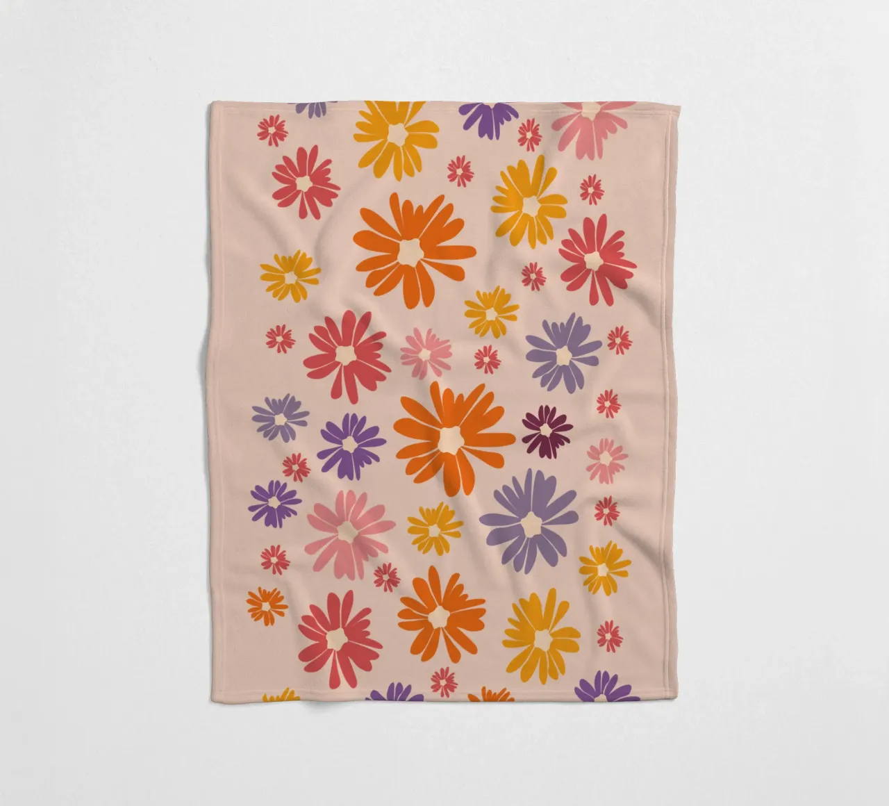 Blumenmeer Gänseblümchen Margeriten Daisy coperta in pile da pierosvisuals