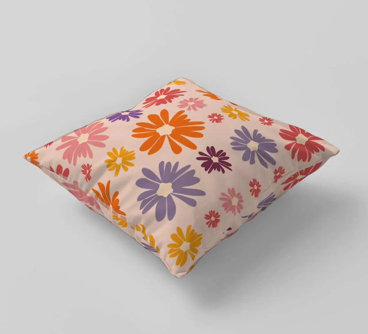 Blumenmeer Gänseblümchen Margeriten Daisy cuscino da pierosvisuals