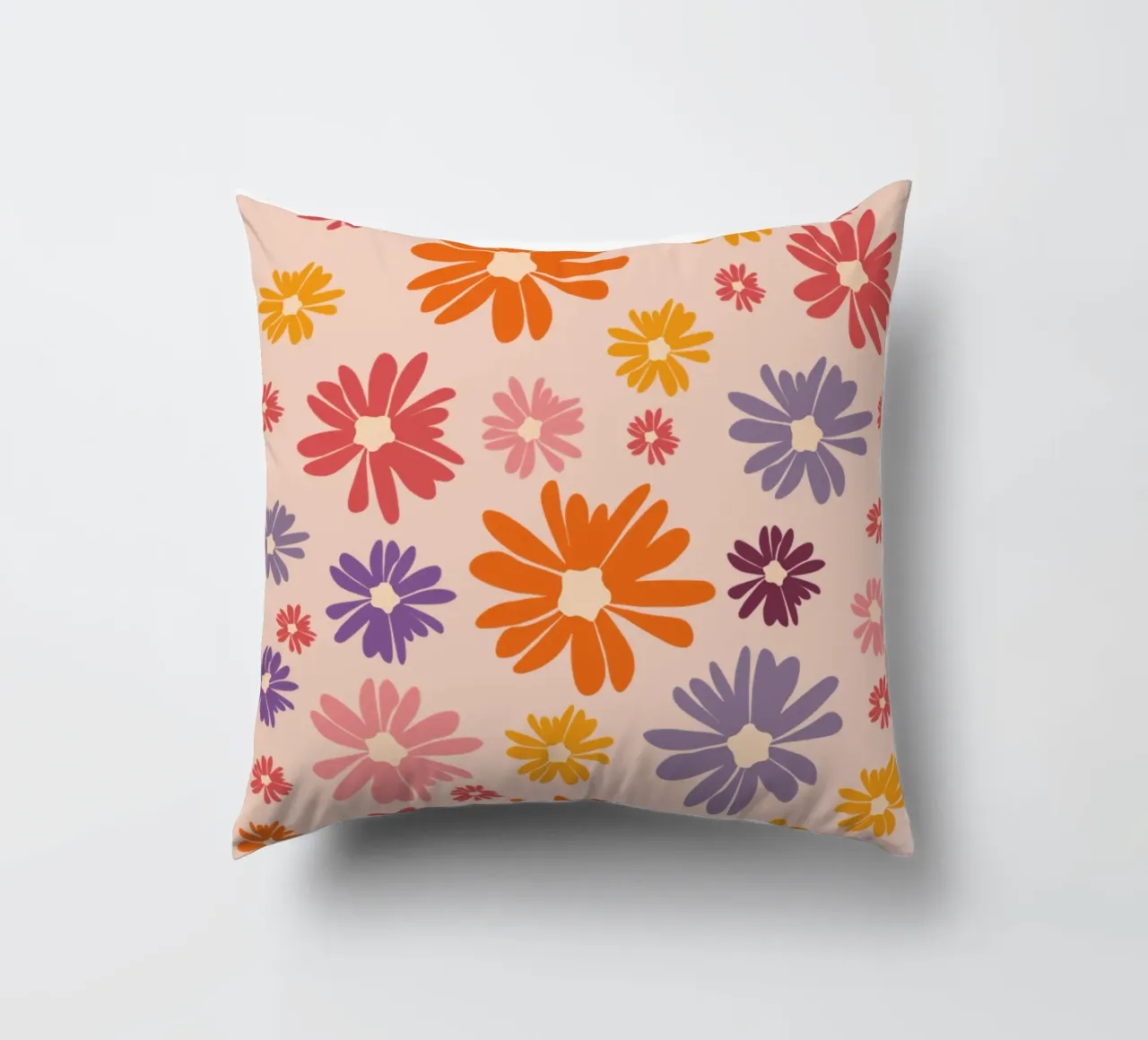 Blumenmeer Gänseblümchen Margeriten Daisy cuscino da pierosvisuals