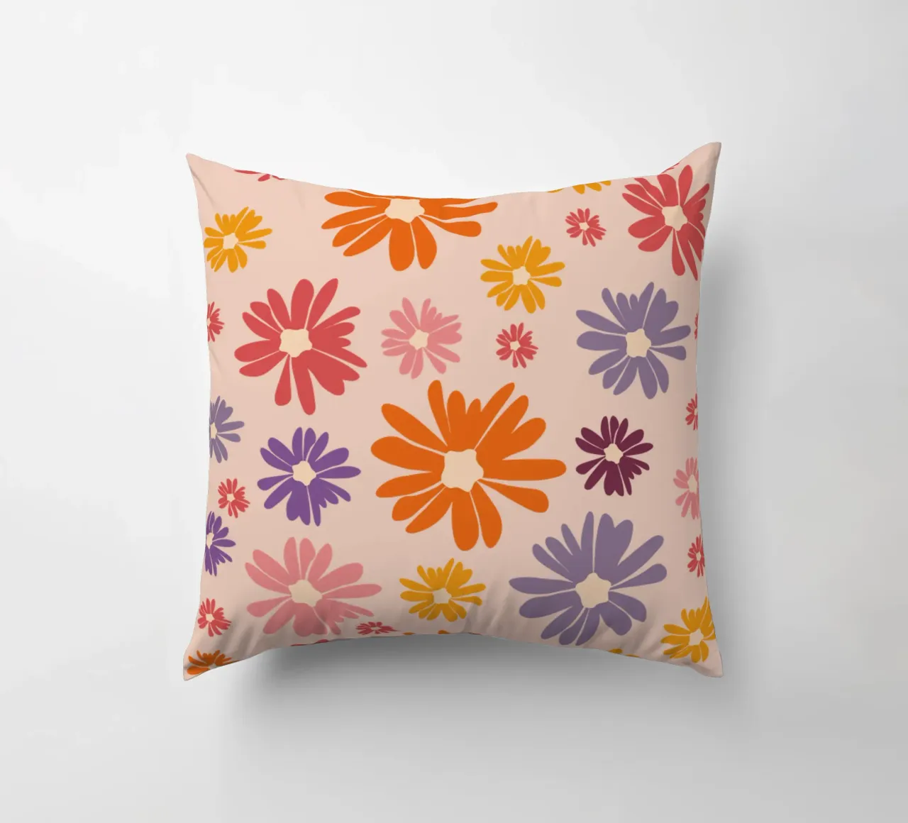 Blumenmeer Gänseblümchen Margeriten Daisy cuscino da pierosvisuals