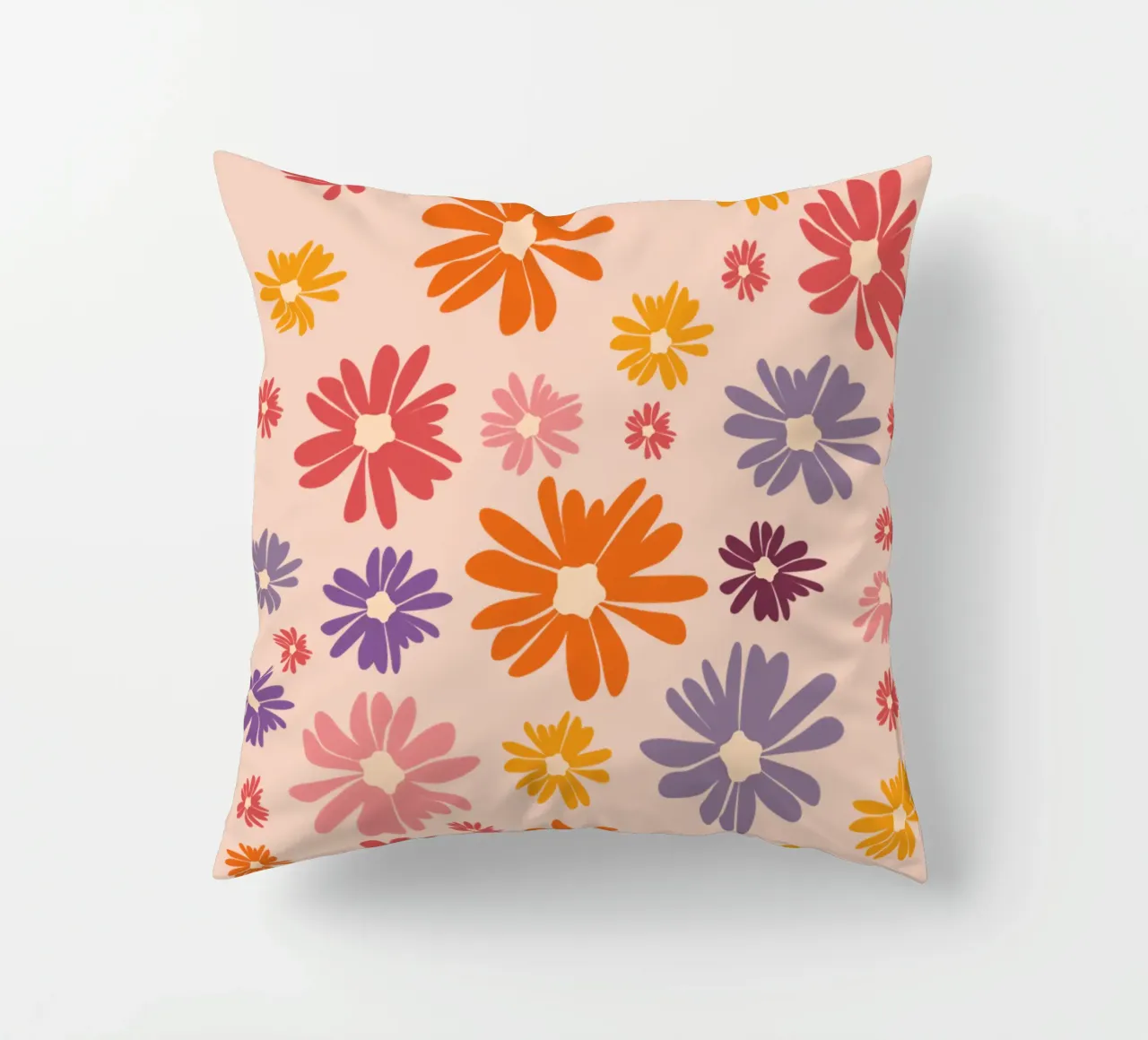 Blumenmeer Gänseblümchen Margeriten Daisy cuscino da pierosvisuals