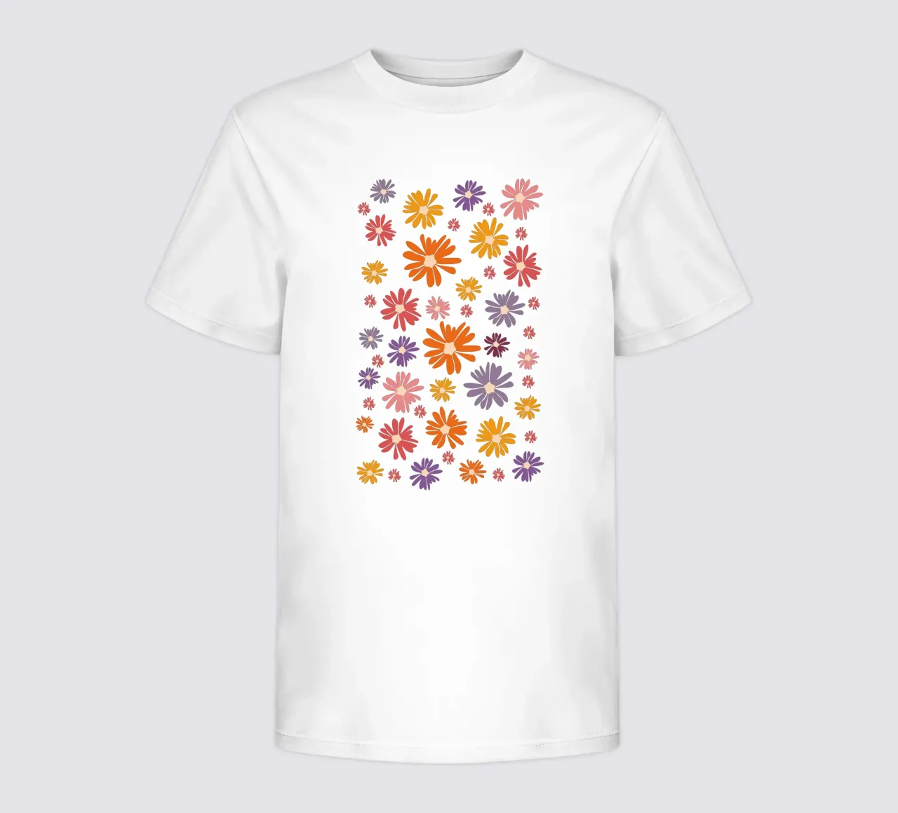 Blumenmeer Gänseblümchen Margeriten Daisy t-shirt bambini da pierosvisuals