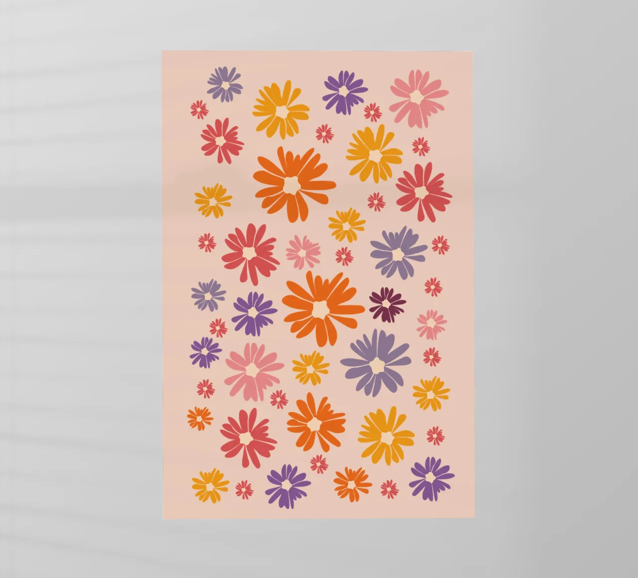 Blumenmeer Gänseblümchen Margeriten Daisy pellicola backlit da pierosvisuals