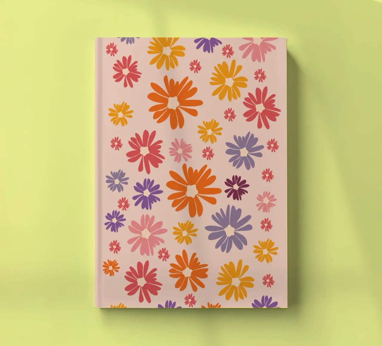 Blumenmeer Gänseblümchen Margeriten Daisy Notizbuch von pierosvisuals