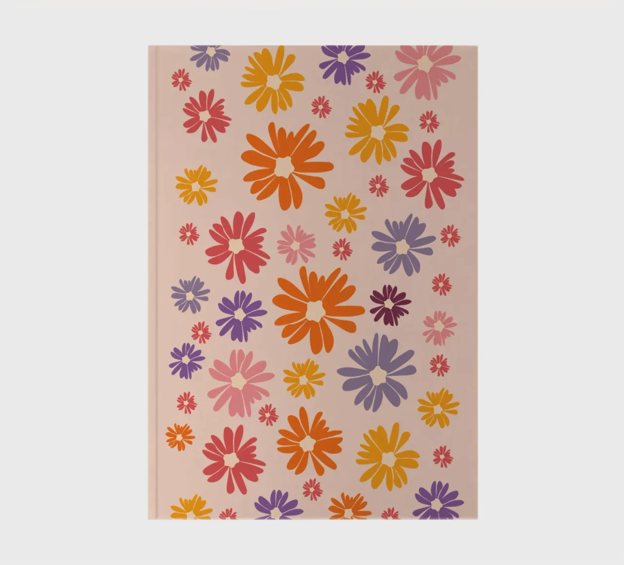 Blumenmeer Gänseblümchen Margeriten Daisy Notizbuch von pierosvisuals
