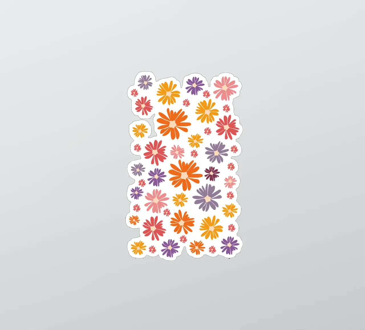 Blumenmeer Gänseblümchen Margeriten Daisy adesivo da pierosvisuals