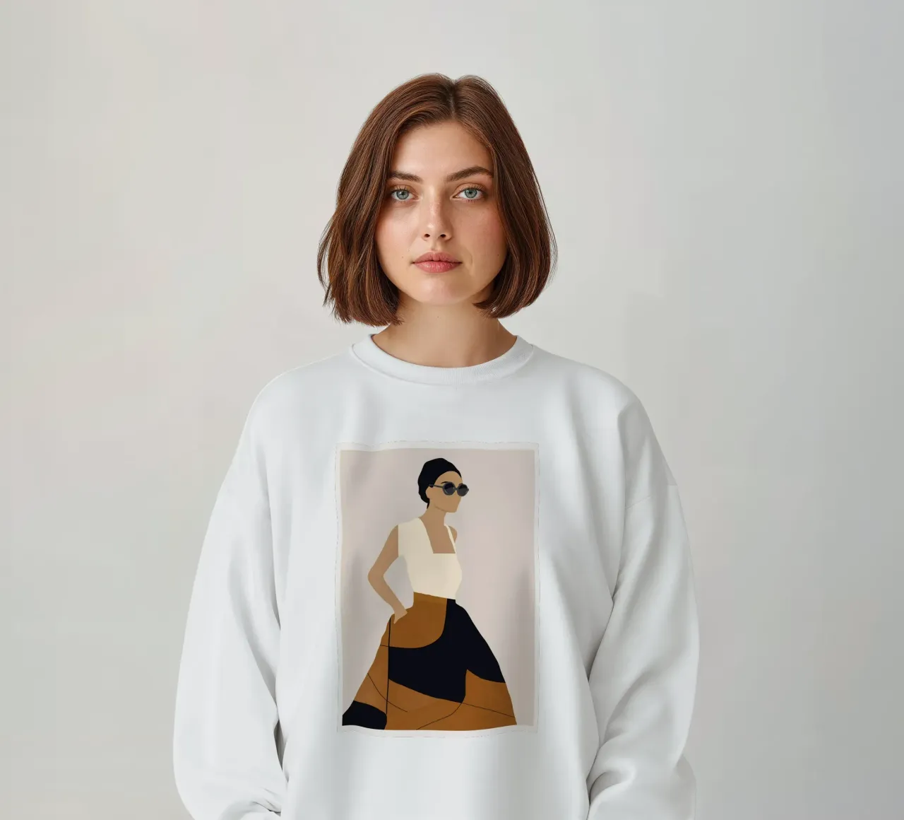 Ragazza 7/2 felpa da ThingDesign