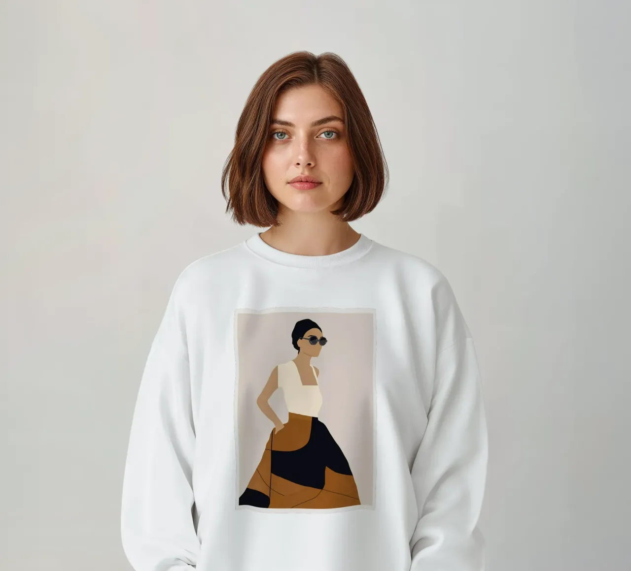 Ragazza 7/2 felpa da ThingDesign