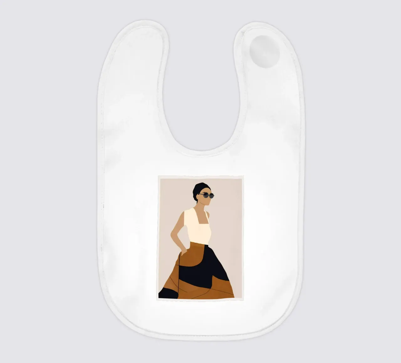 Ragazza 7/2 bavaglino da ThingDesign