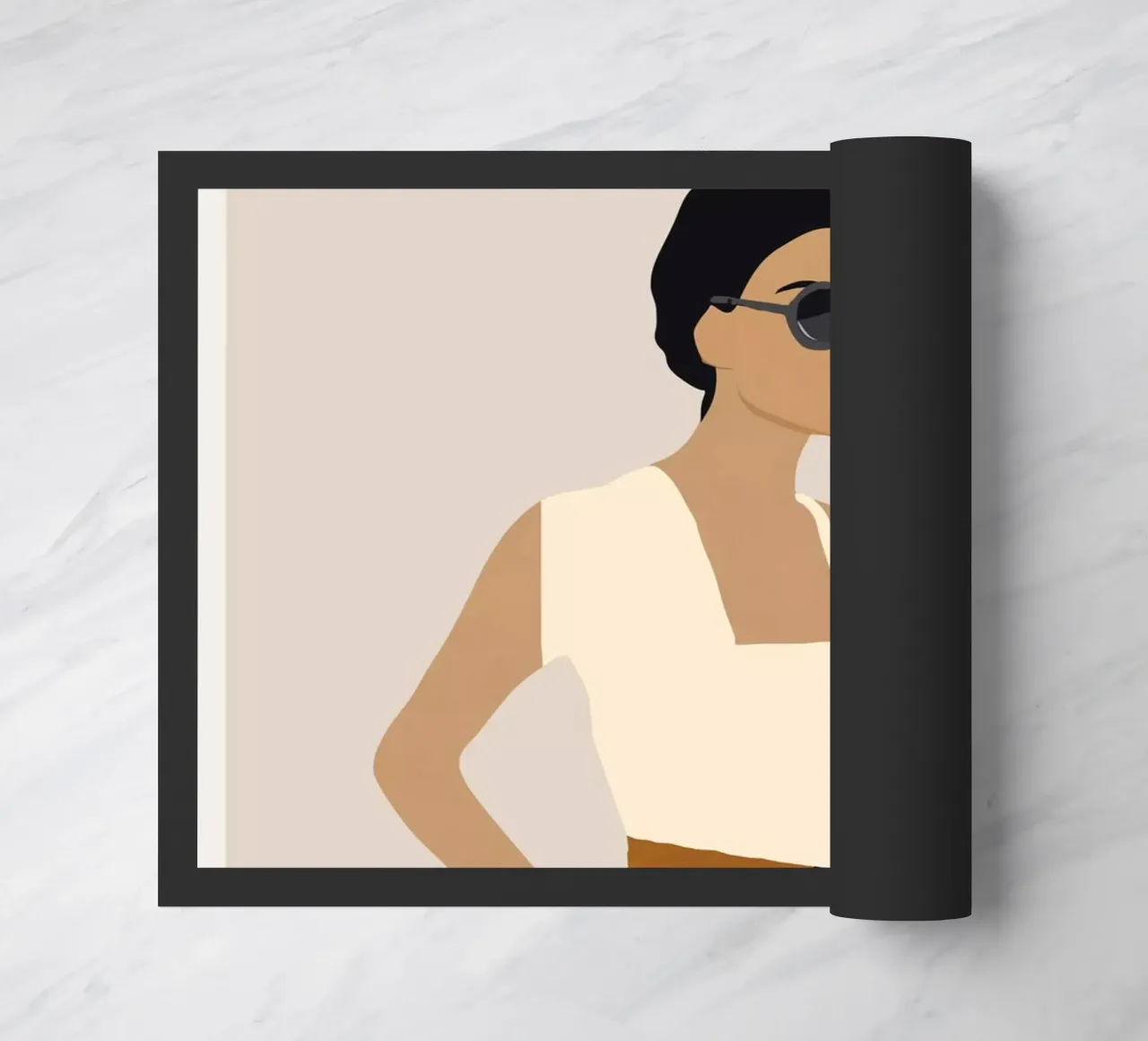 Ragazza 7/2 zerbino da ThingDesign