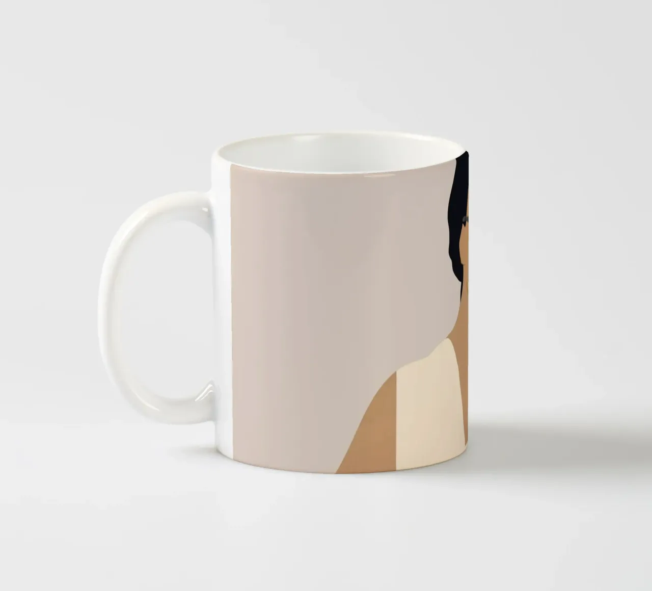 Ragazza 7/2 tazza in ceramica da ThingDesign