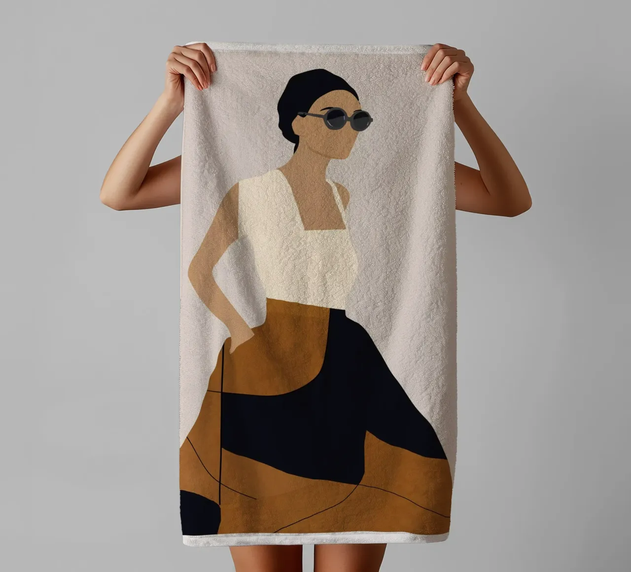 Ragazza 7/2 asciugamano da bagno da ThingDesign