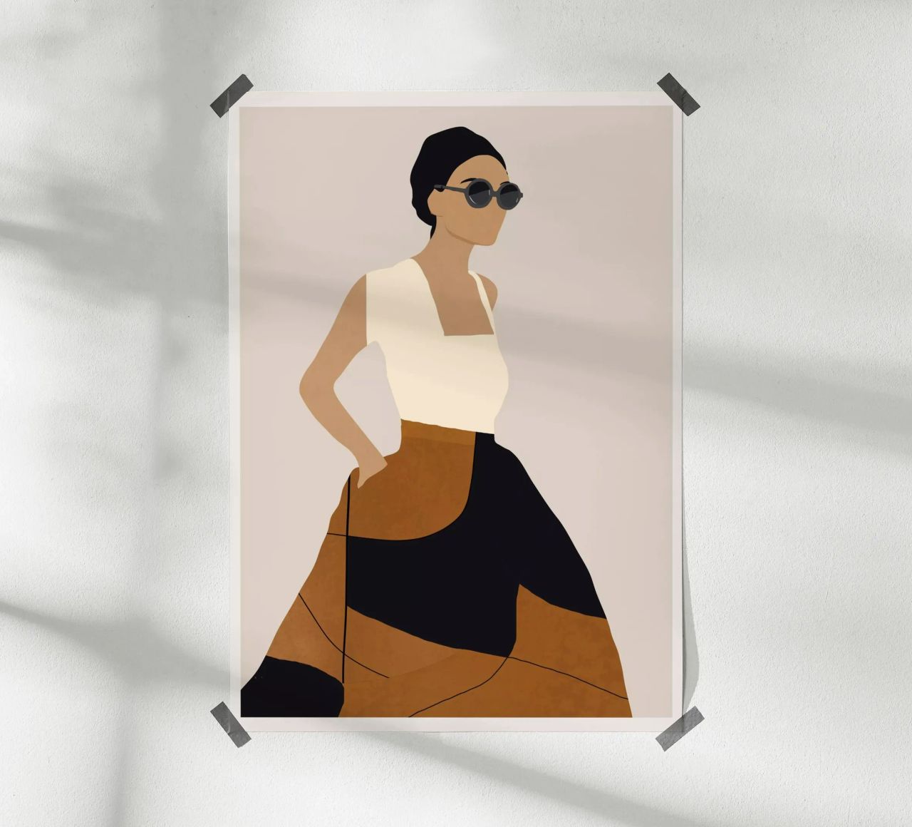 Girl 7/2 poster by ThingDesign