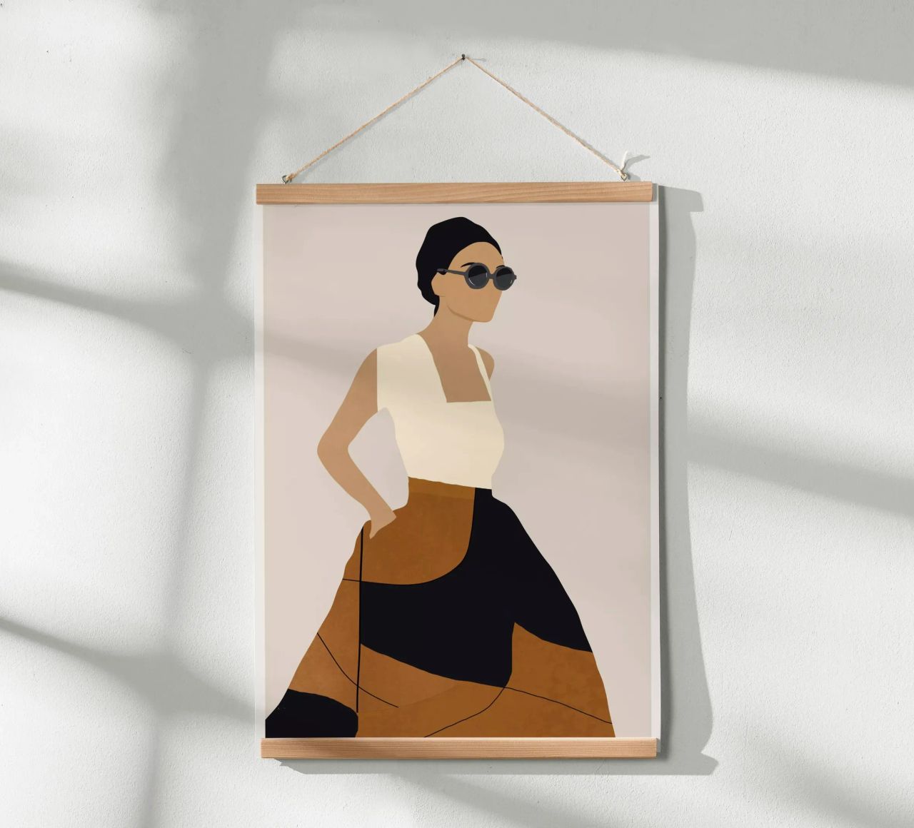 Girl 7/2 poster by ThingDesign