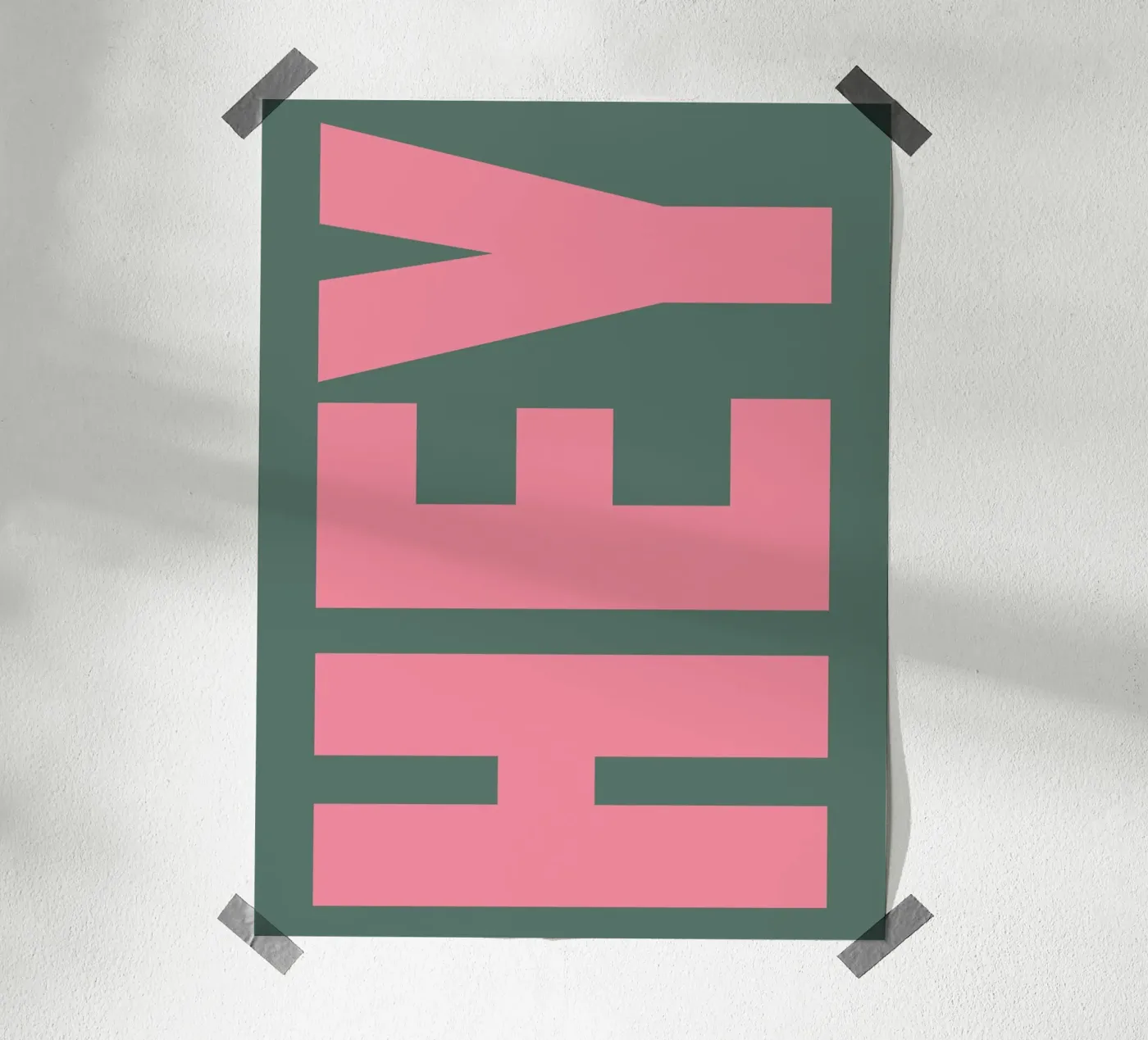 hey! poster da DigiWunderwerk